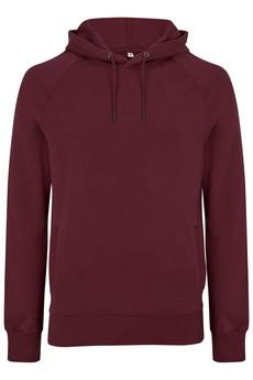 Burgundy  Organic Cotton Hoodie via Of The Oceans