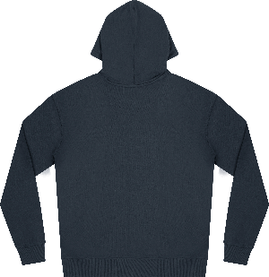 Atlantic Blue Organic Cotton Zipped Hoodie from Of The Oceans