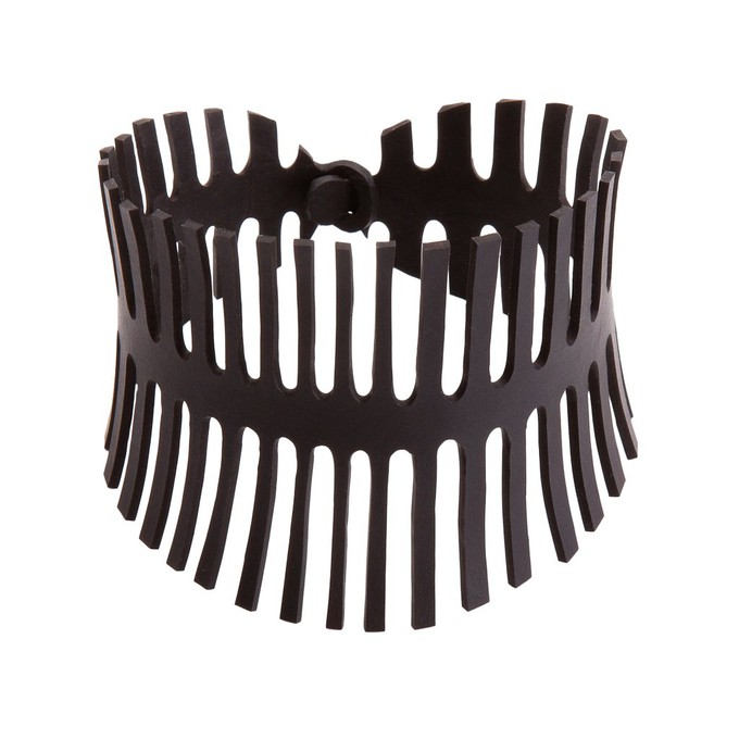 Fishbone Recycled Rubber Bracelet from Paguro Upcycle