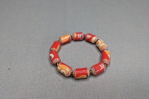 Bracelet made of cylindrical paper beads "Kribi" from PEARLS OF AFRICA