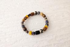 Glass bead bracelet "Maiduguri Men" *New* via PEARLS OF AFRICA