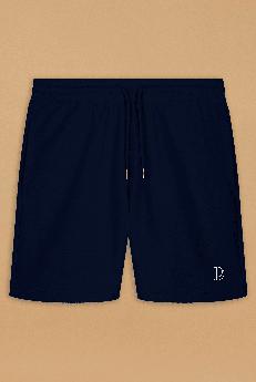 Embroidered P Shorts via Pitod