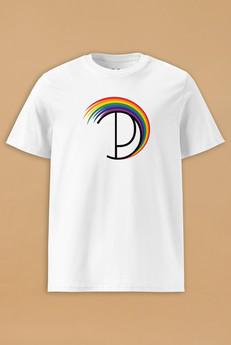 Rainbow P T-Shirt via Pitod