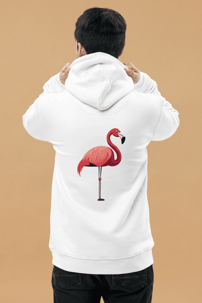 Flamingo Hoodie Unisex from Pitod