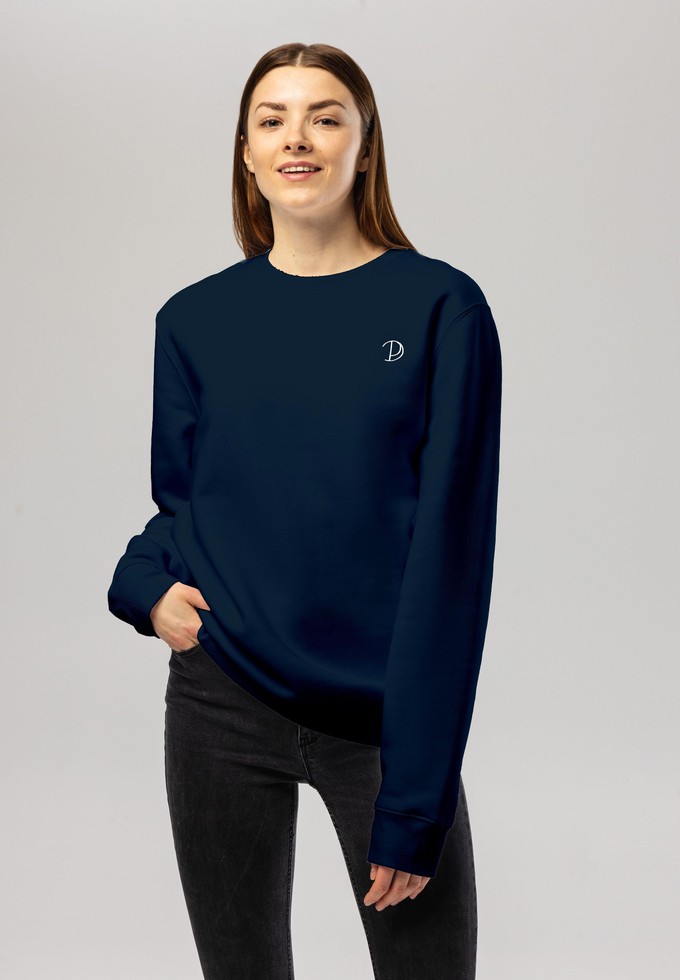 Embroidered Logo Sweatshirt Unisex from Pitod