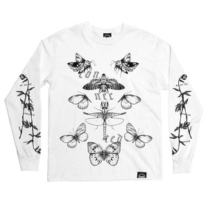 Connected - Long Sleeve - White from Plant Faced Clothing