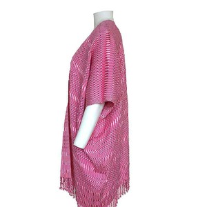 Cotton Poncho Rose - Natural Dyes, Ecofriendly & Fairtrade from Quetzal Artisan