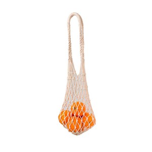 Eco Handbag Ecru Cotton - Net Bag and Pouch - Stylish & Fair from Quetzal Artisan