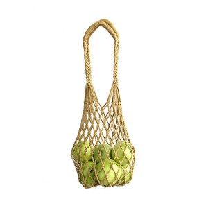 Net Bag Marigold - Macrame - Natural Dyes - Eco & Fairtrade from Quetzal Artisan