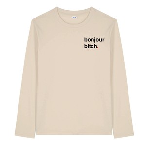 BONJOUR LONG SLEEVE T-SHIRT from RAIZ