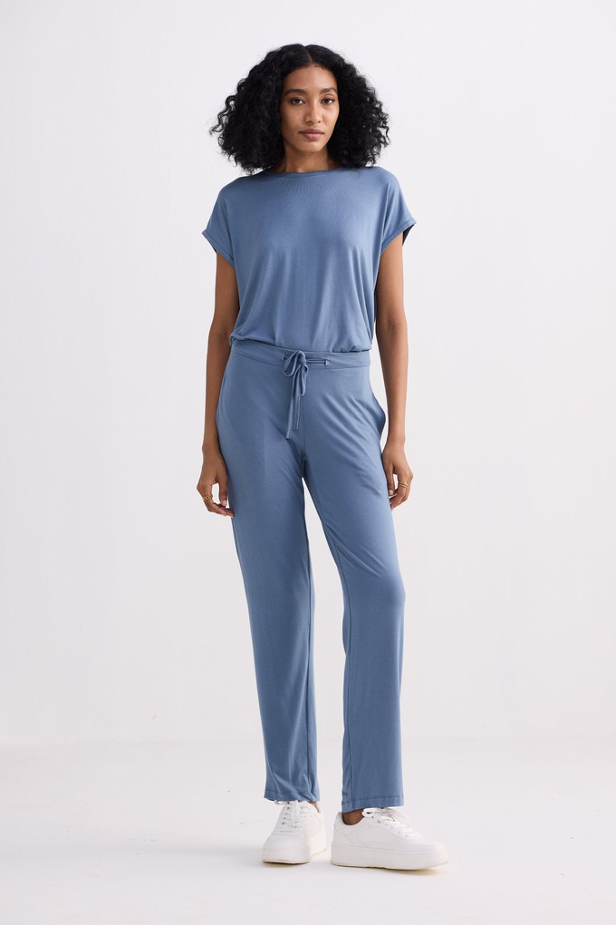 Relaxed Tee Set in Blue from Reistor