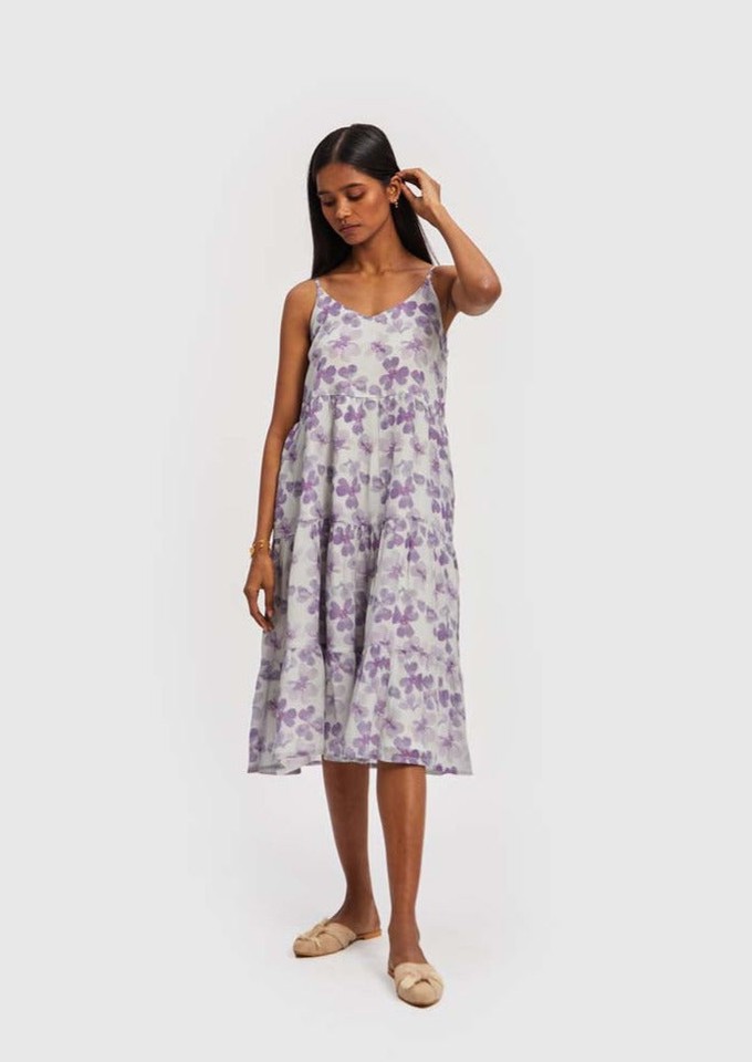 Mist Strappy Midi Dress from Reistor