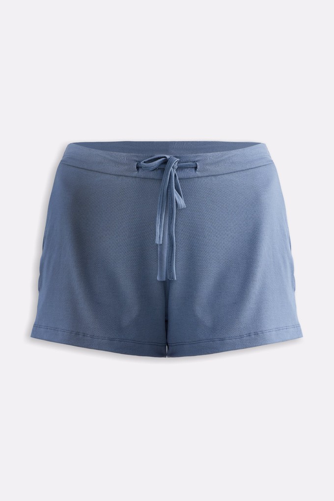 Essential Knit Shorts in Blue from Reistor