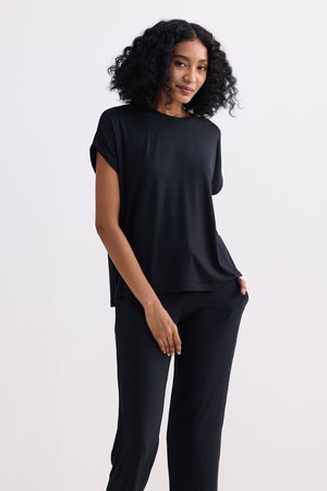 Wide Leg Pant in Black from Reistor