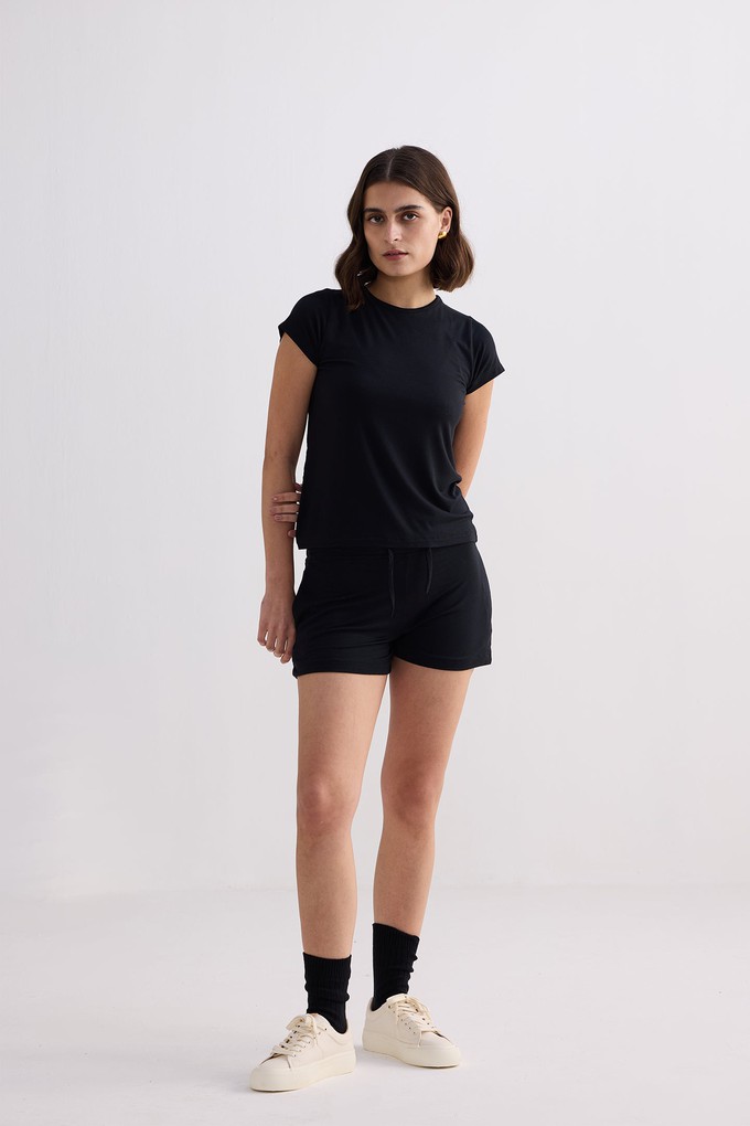 Essential Short Sleeve Tee in Black from Reistor