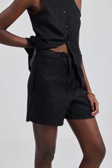 Hemp Shorts in Black via Reistor