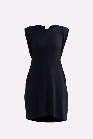 Muscle Tee Short Dress in Black from Reistor