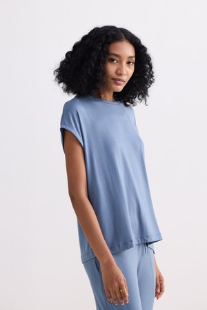 Relaxed Tee in Blue from Reistor