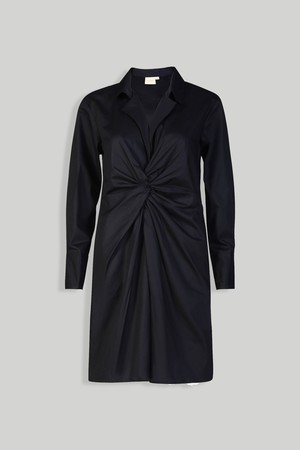 Front Twist Black Dress from Reistor