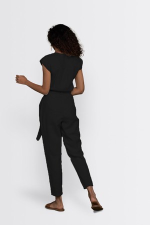 Hemp Noir Jumpsuit from Reistor