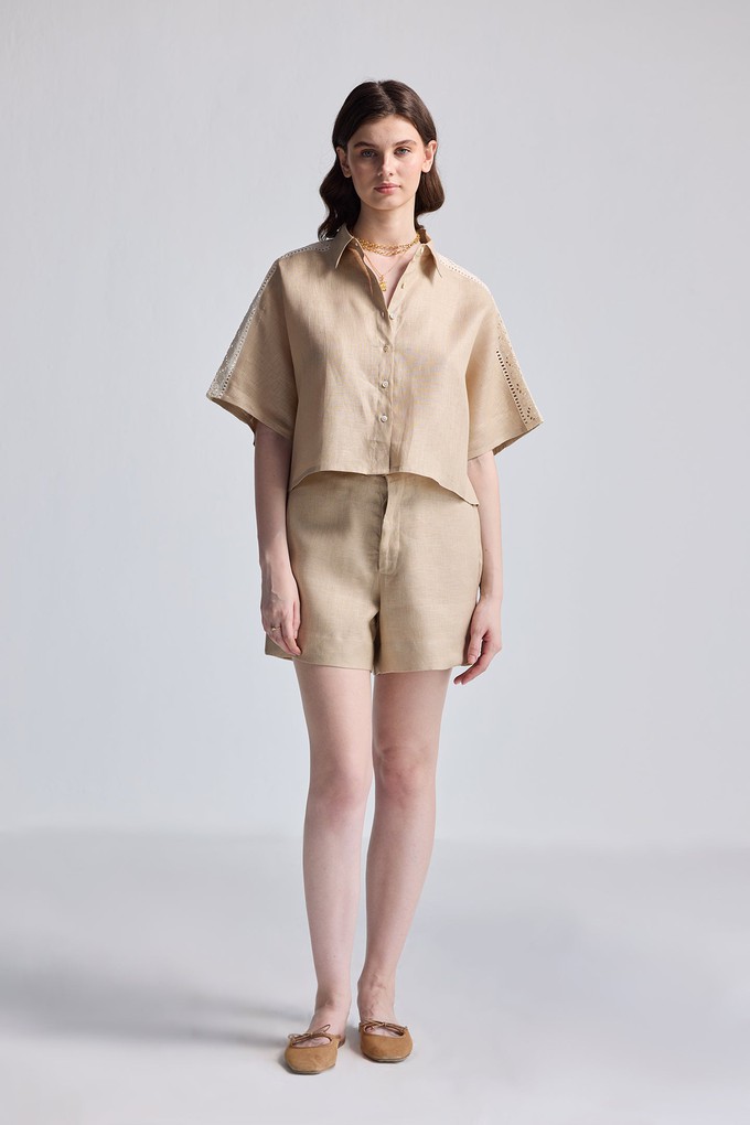 Boxy Shirt with Lace Set from Reistor