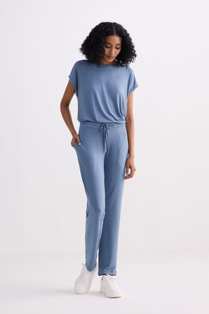 Relaxed Tee Set in Blue from Reistor