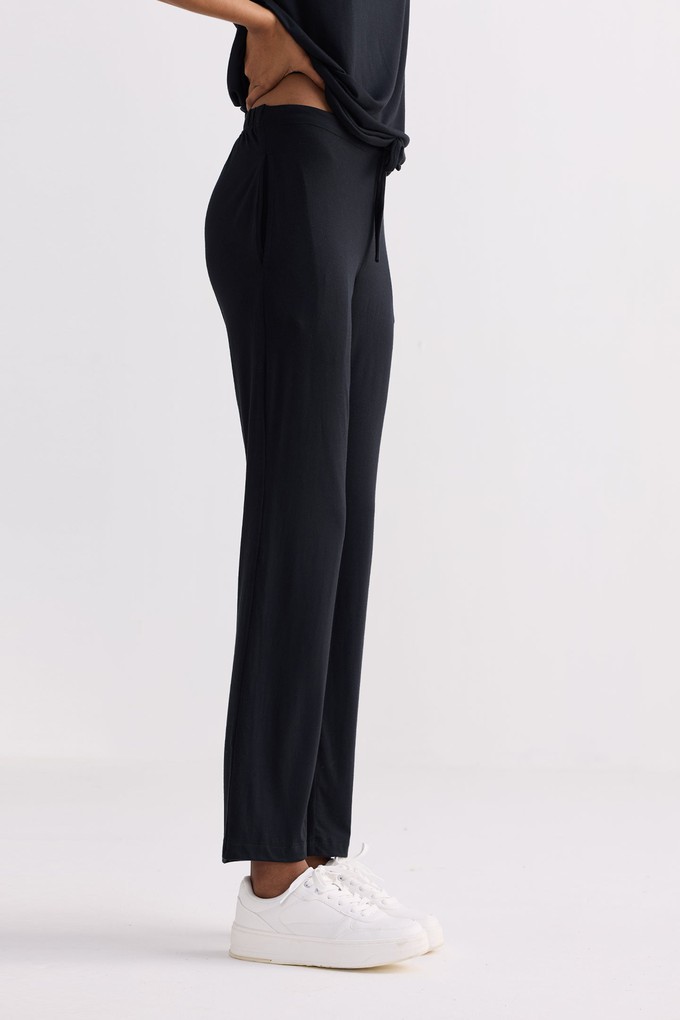 Wide Leg Pant in Black from Reistor