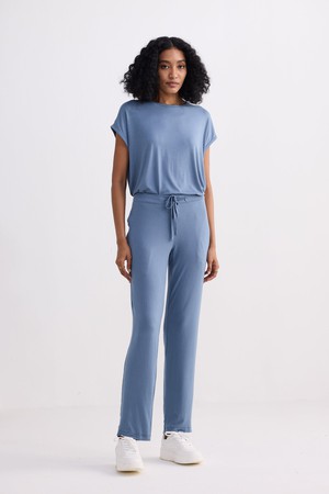 Relaxed Tee Set in Blue from Reistor