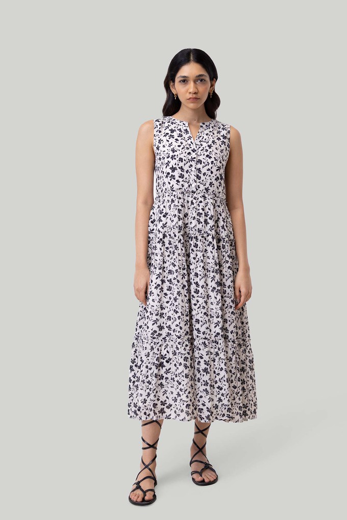 Sleeveless Tiered Floral Maxi Dress from Reistor