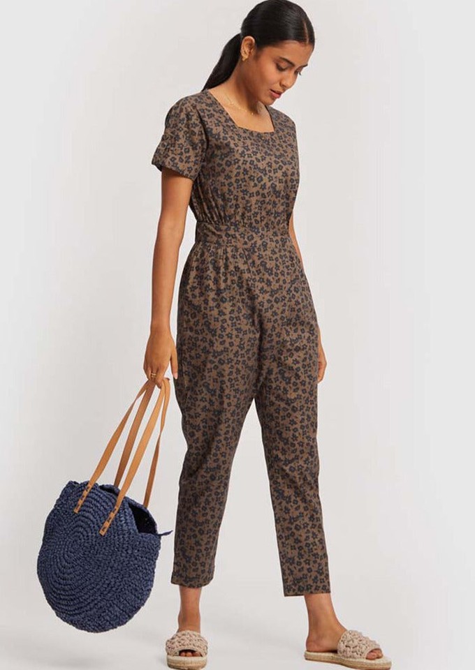 Spotted Overlap Jumpsuit from Reistor