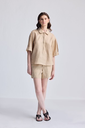 Boxy Shirt with Lace Set from Reistor