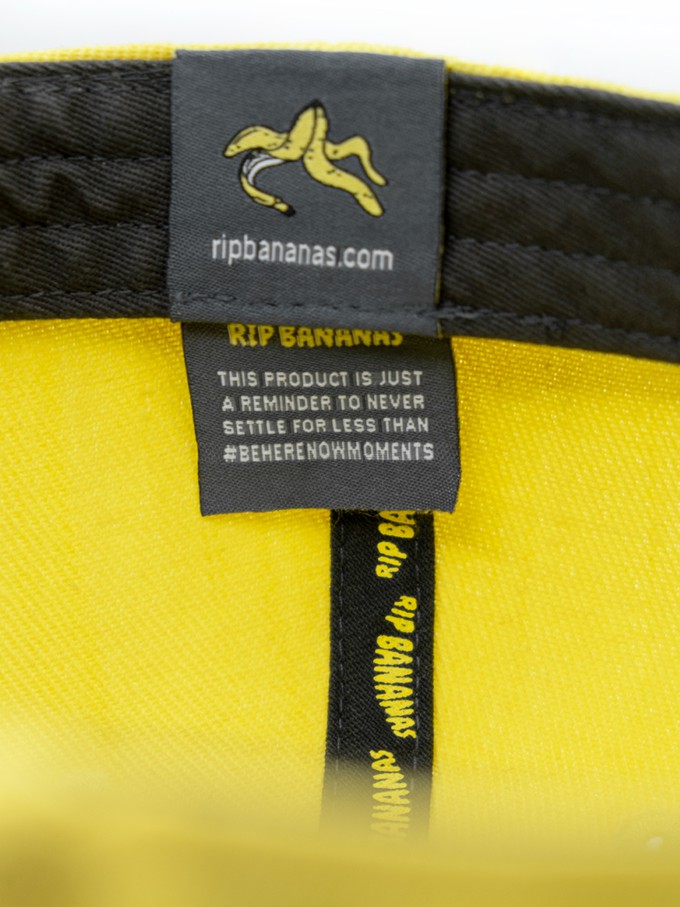 Cool Yellow Snapback from Rip Bananas