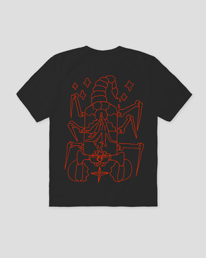 The Scorpion RB x PC Grey T-Shirt from Rip Bananas