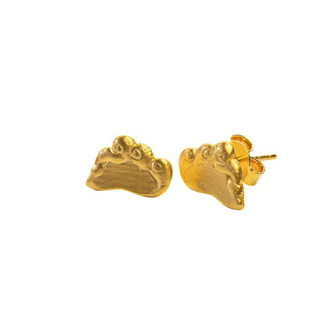 Monsoon Cloud Stud Earrings from Rize