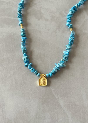 Turquoise Goddess Necklace from Rize