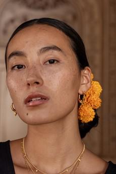 Tribal Spike Hoops via Rize