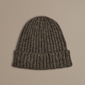 Unisex Donegal Beanie | Grey Fleck from ROVE