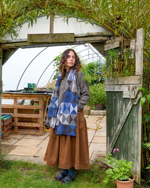 Windmill Scarf | Blue from ROVE