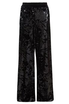 Sequin Flared Trousers via Sarvin