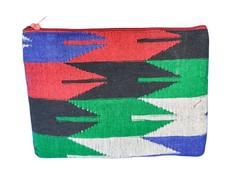 Dhaka pouch, ethically handwoven in Nepal via Shakti.ism