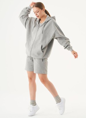 Shorts Sheyma Grey Melange from Shop Like You Give a Damn