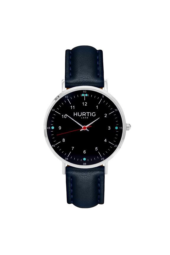 Moderno Watch Silver, Black & Midnight Blue from Shop Like You Give a Damn