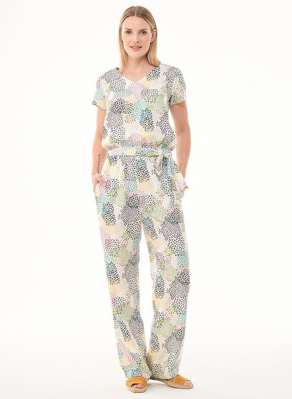 Jumpsuit Dot Print Multicolour from Shop Like You Give a Damn