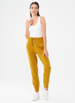 Sweatpants Dark Yellow from Shop Like You Give a Damn