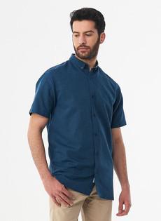 Short Sleeve Shirt Navy via Shop Like You Give a Damn