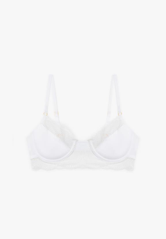 Bra Feathermoss White from Shop Like You Give a Damn