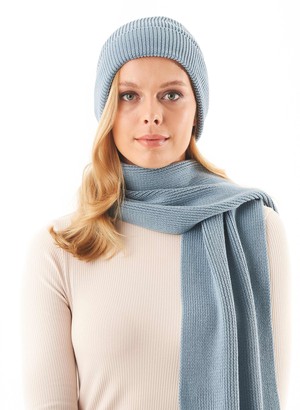 Unisex Scarf Organic Cotton Dusty Blue from Shop Like You Give a Damn