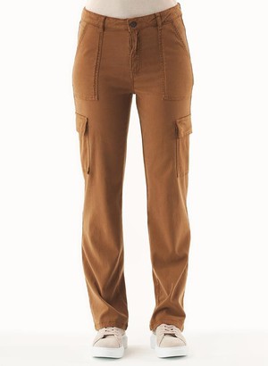 Tencel® Cotton Drawstring Cargo Pants