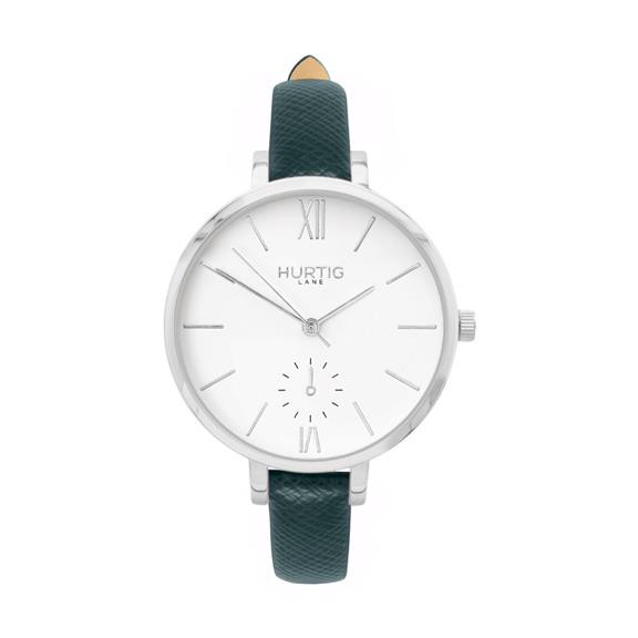 Watch Amalfi Petite Silver White & Dark Green from Shop Like You Give a Damn