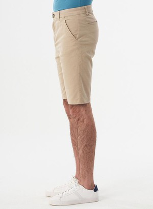 Chino Shorts Organic Cotton Beige from Shop Like You Give a Damn